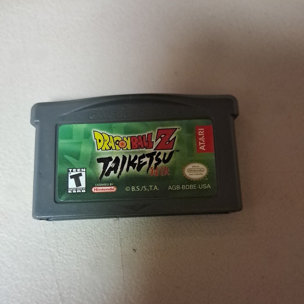 Dragon Ball Z Taiketsu GBA (Nintendo GameBoy Advance, 2003) not tested